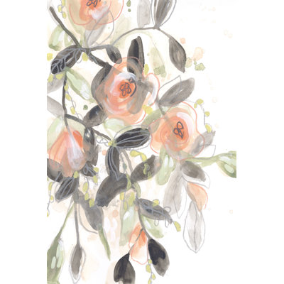 " Sheer Blossoms II " by June Erica Vess Painting Print