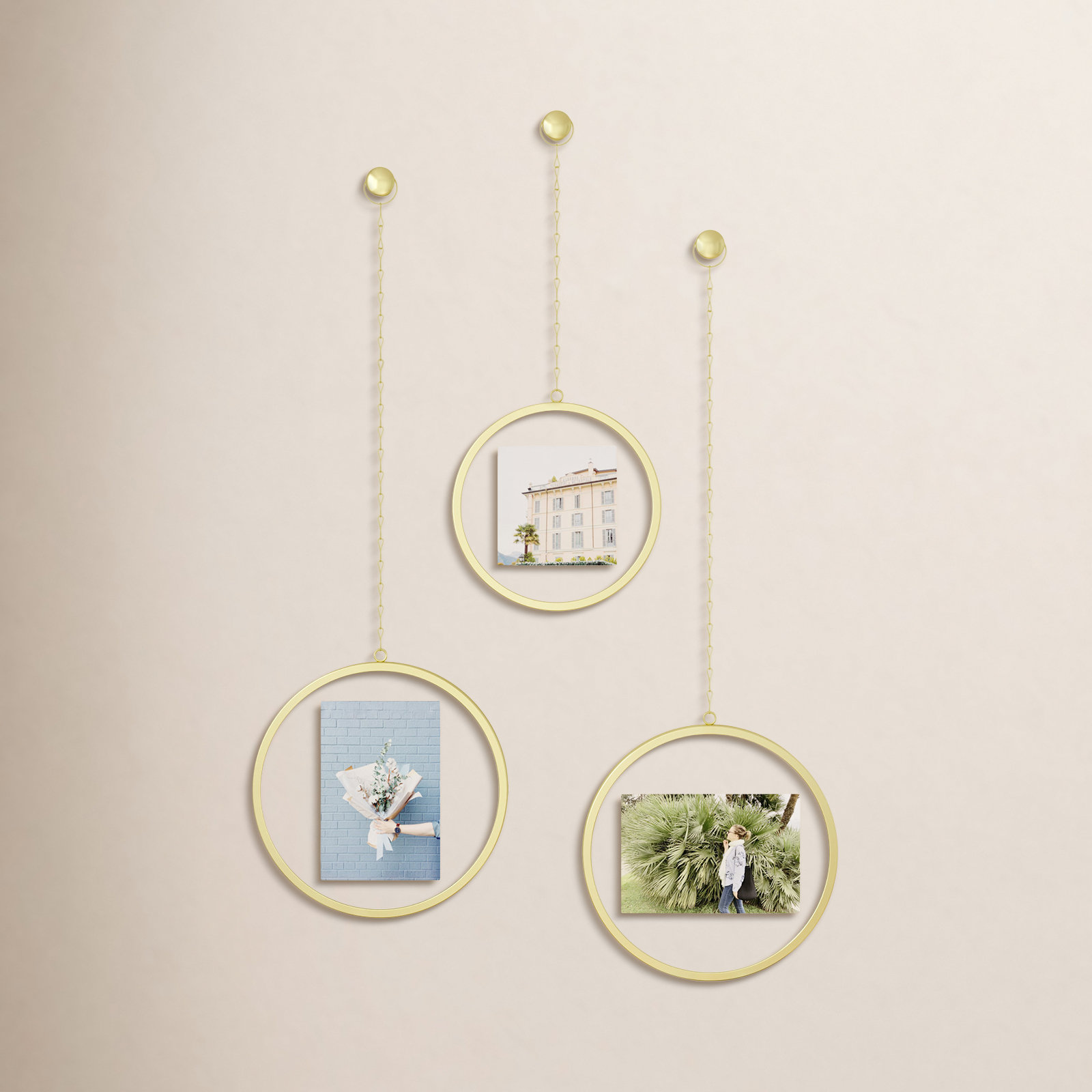 Metal Picture Frame - Set of 3