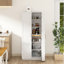 Garde-manger 71,7 po avec 10 tablettes de porte, tablettes réglables