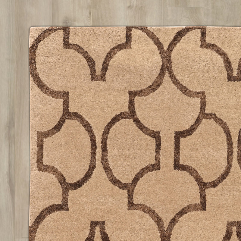Andric Wool Indoor Rug, Rectangle 5' x 8'