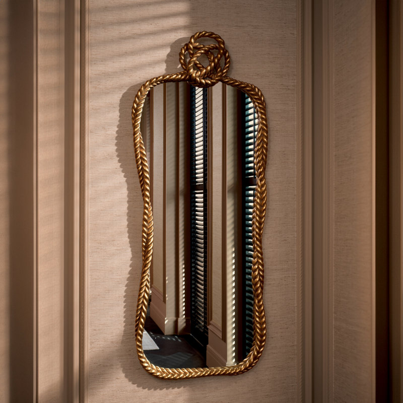 Vincenso Novelty Solid Wood Mirror