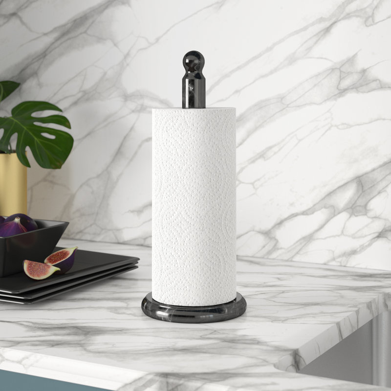 Porte-serviettes en papier sur pied Marble