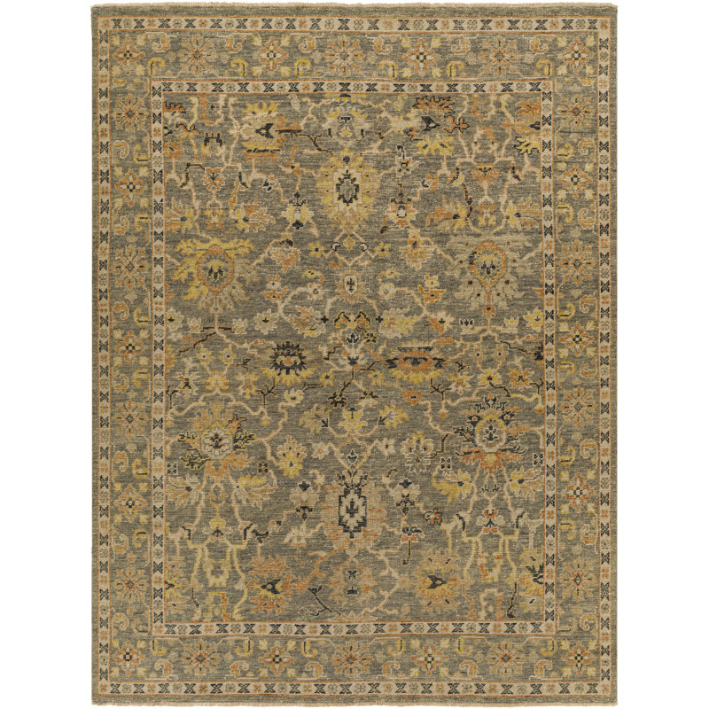 Reign Wool Oriental Area Rug, Rectangle 8' x 10'