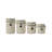 Glass Canister - Set of 4-1357341698