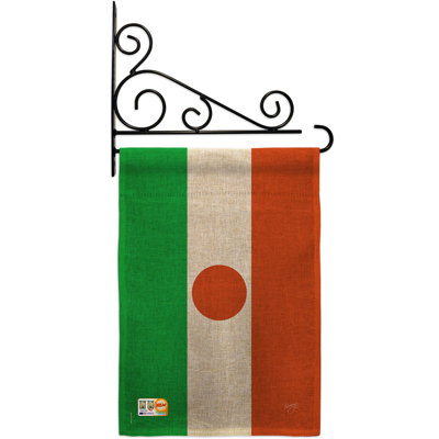 Double Sided 18.5'' H x 13'' W Burlap Garden Flag