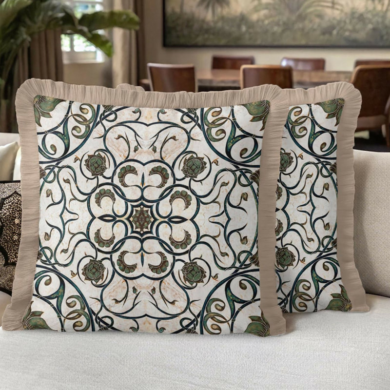 Housse de coussin Antique Floral