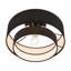 Plafonnier semi-encastré en tissu Bhagipuri Samik-88580160-88580158-88580161