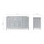 Base de meuble-lavabo simple 61 po Ferree-29920955