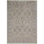 Wool Oriental Area Rug in Light Green/Wine