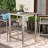 Caggiano Square Outdoor Bar Table , 27 " W 27 " D