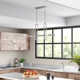 Saedi 3 - Light Kitchen Island Rectangle LED Pendant