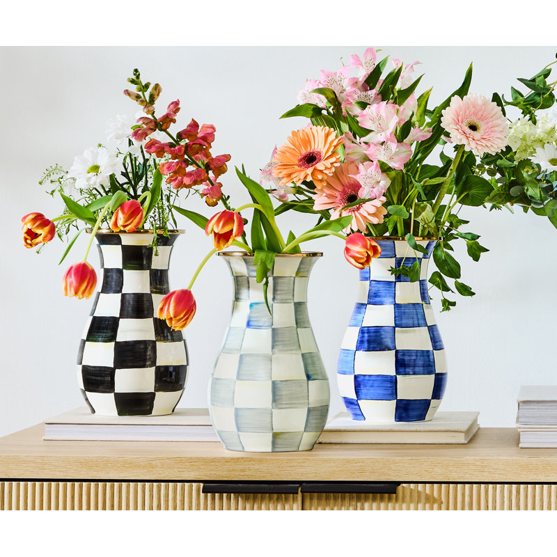 Courtly Check Vase