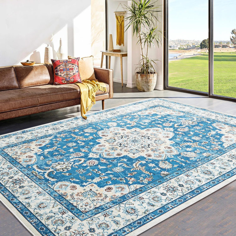 Tapis Fantazia avec envers antidérapant, Rectangle 8 pi x 10 pi