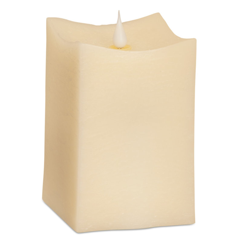Bougie sans flamme sans parfum Simplux, H 6''