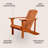 Avemaria Acacia Outdoor Adirondack Chair-111807567