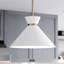 Luminaire suspendu conique à 1 lumière Racine-1299590904