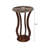 Brown Round Accent Table With Top