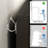 Modern 9-Drawer Dresser With LED Lighting & Built-In Charging Station - White/Black (Extra Deep Storage)-1629057178