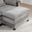 Schmucker Modular Oversized Deep-Seat Cloud Sofa, Modern Double-Layer Cushion Cloud Couch-594909233-594630518