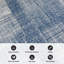 Tapis abstrait intérieur et extérieur Graig-821004488