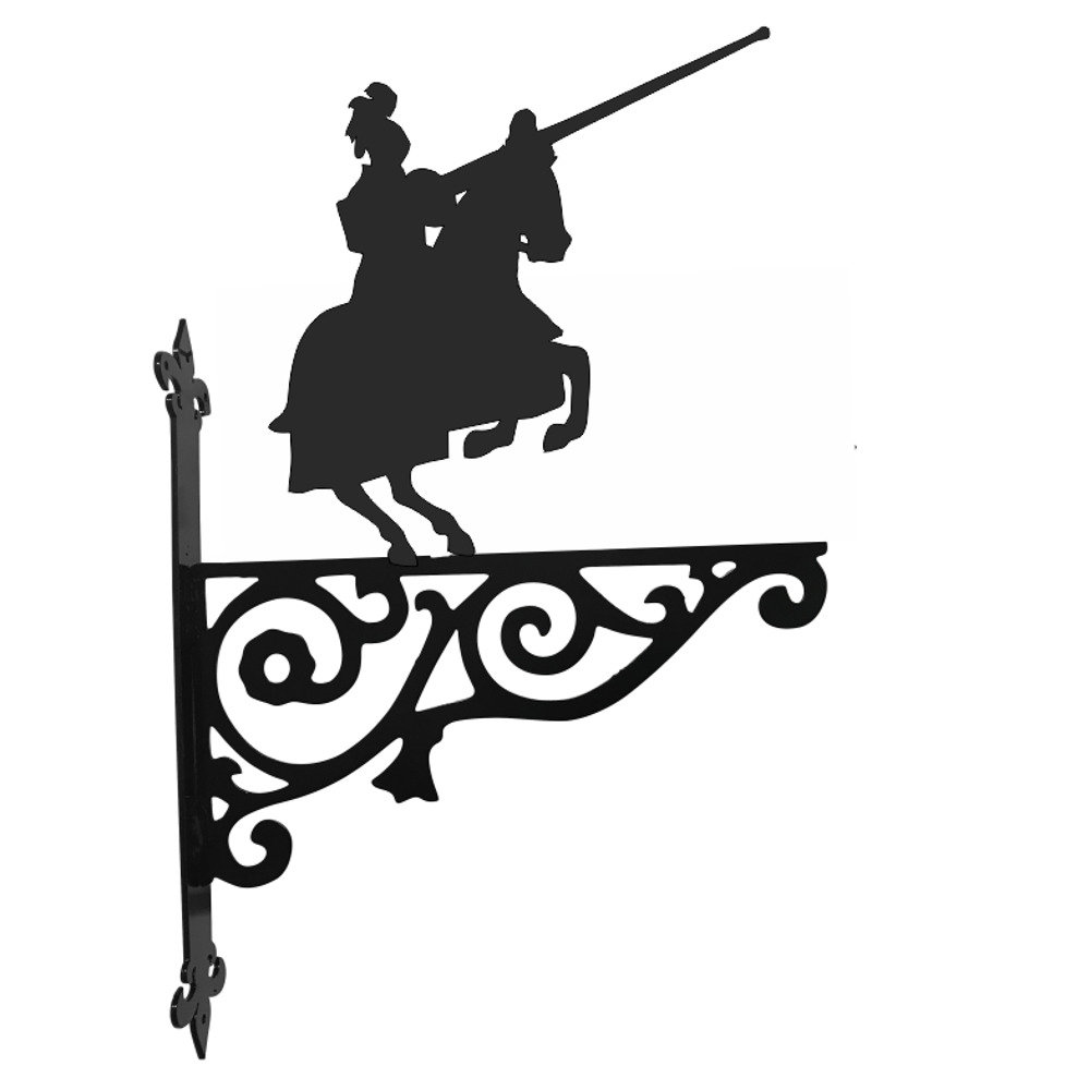 Jousting Ornamental Hanging Bracket