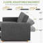 Canapé-lit convertible avec ports USB Meit-12605751