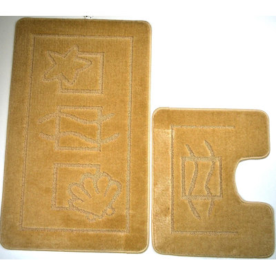 Ensemble de tapis de bain 2 pièces Algere