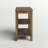 Dominic Solid Wood End Table with Pull-Out Tray