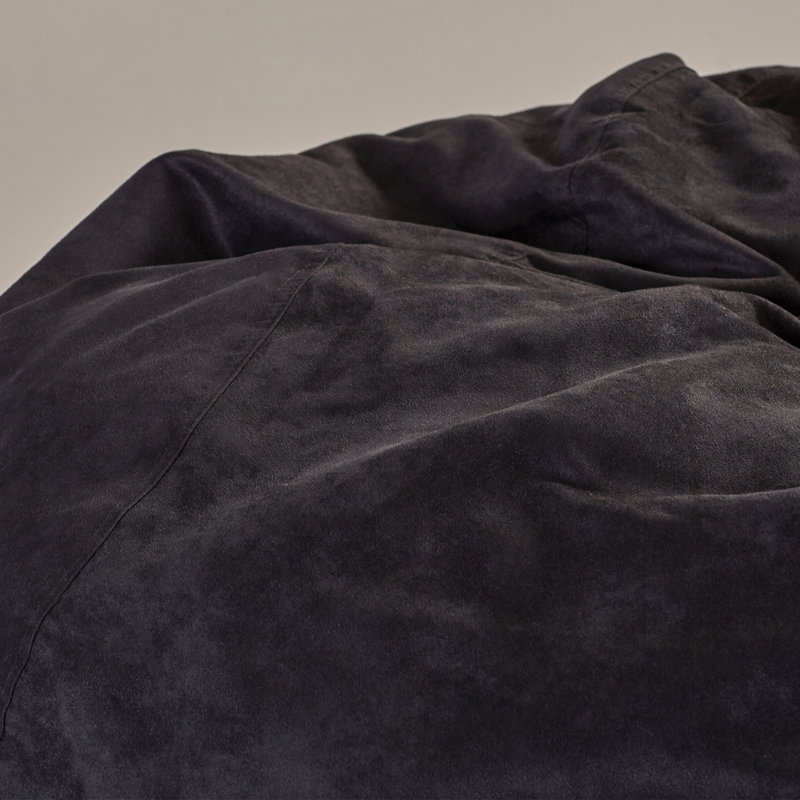 Très grand fauteuil à billes et méridienne, Noir