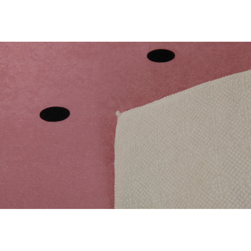 Stylish Woven Carpet (4 x 6 ft), 100% Polyester, 0.4 in Pile Height | Antibacterial, Non-Slip Underside | Machine Washable, 3D Digital Printing | Perfect for Living Room, Bedroom, and Home Decor