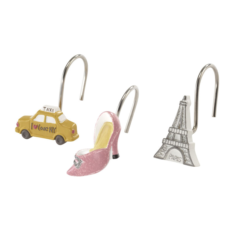 Crochets de douche Nicole Miller City Girl