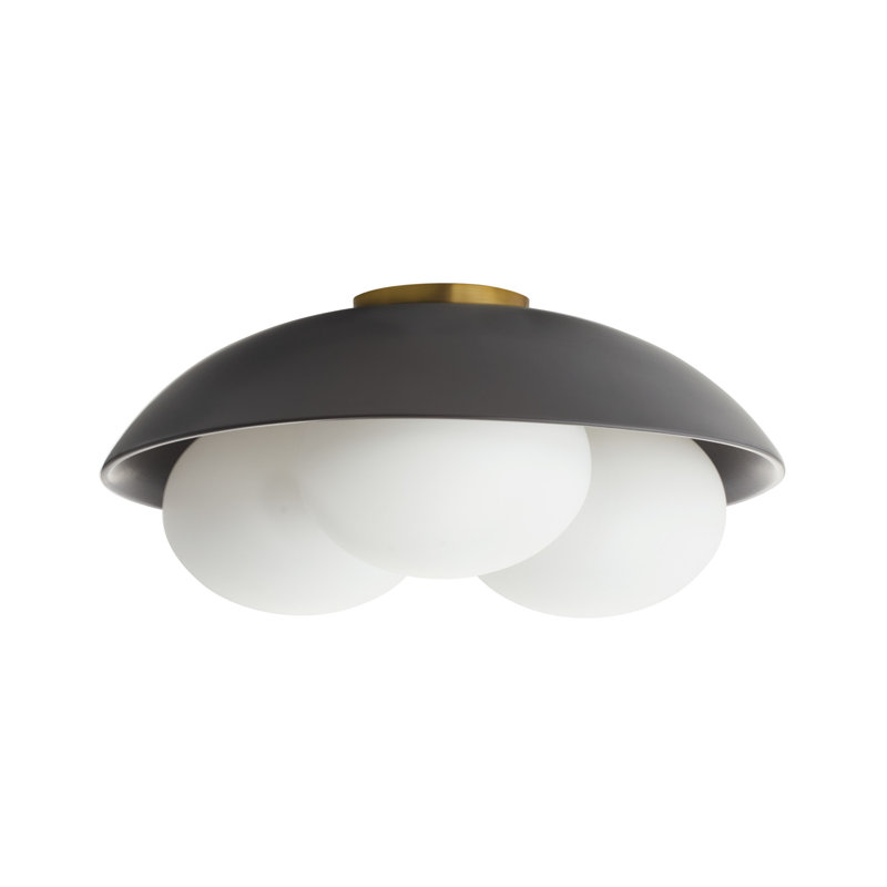 Glaze Large Flush Mount