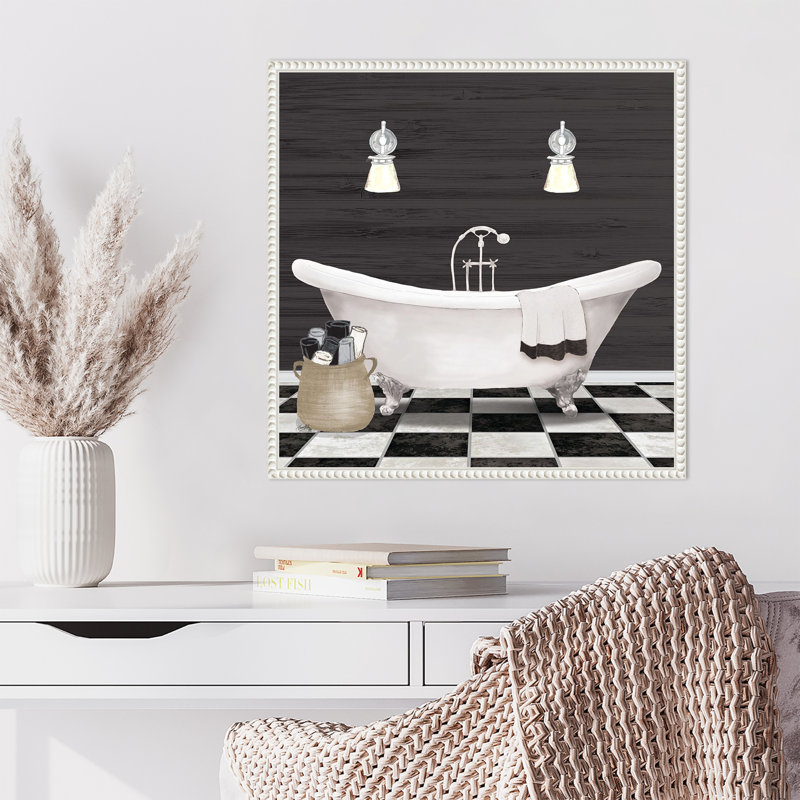 «Elizabeth Medley Modern Bathroom I» par Elizabeth Medley, H 22 po x l 22 po x P 2 po