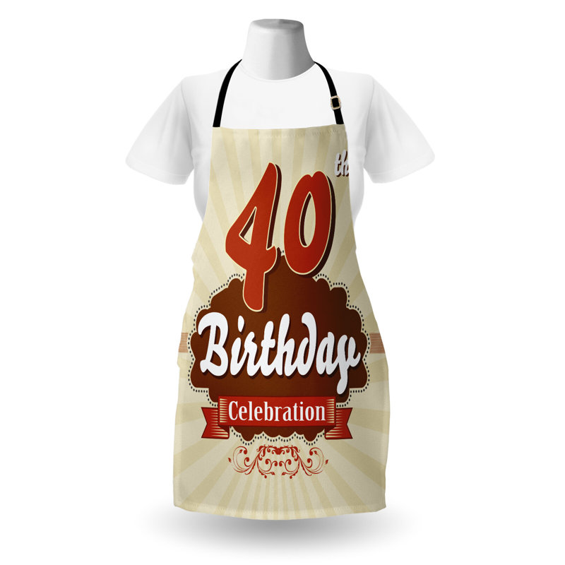 No Pattern Bib Apron