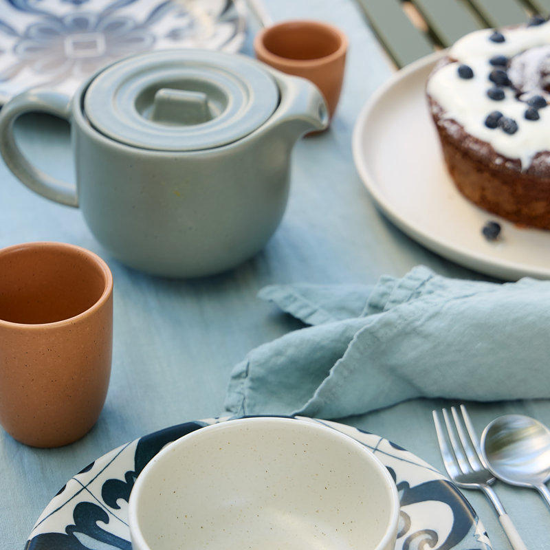 Pacifica Tea Pot, Artichoke Green