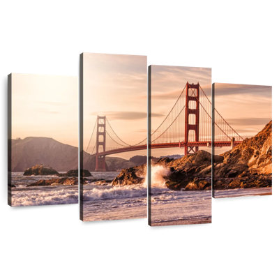 Lilie Sunlit Golden Gate Bridge