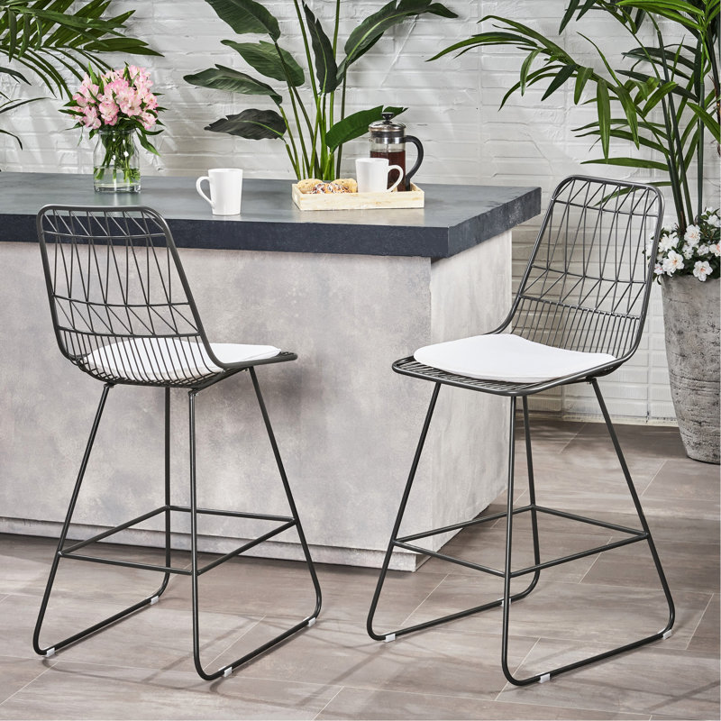 2 tabourets de comptoir Modern Design