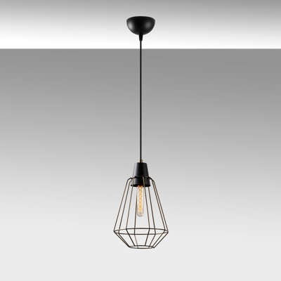 Luminaire suspendu géométrique à 1 lumière Ramsdell