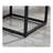 Celestial Contemporary Storage End Table, Gray