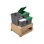 Wood Bottom Mount Pullout Waste/Trash Container With Storage W/ Soft-Close