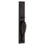 Longview Handleset, Rustic Knob, Square Interior