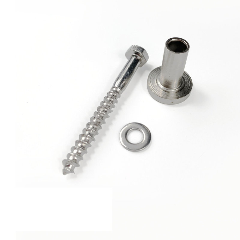 Brushed Nickel End Cap
