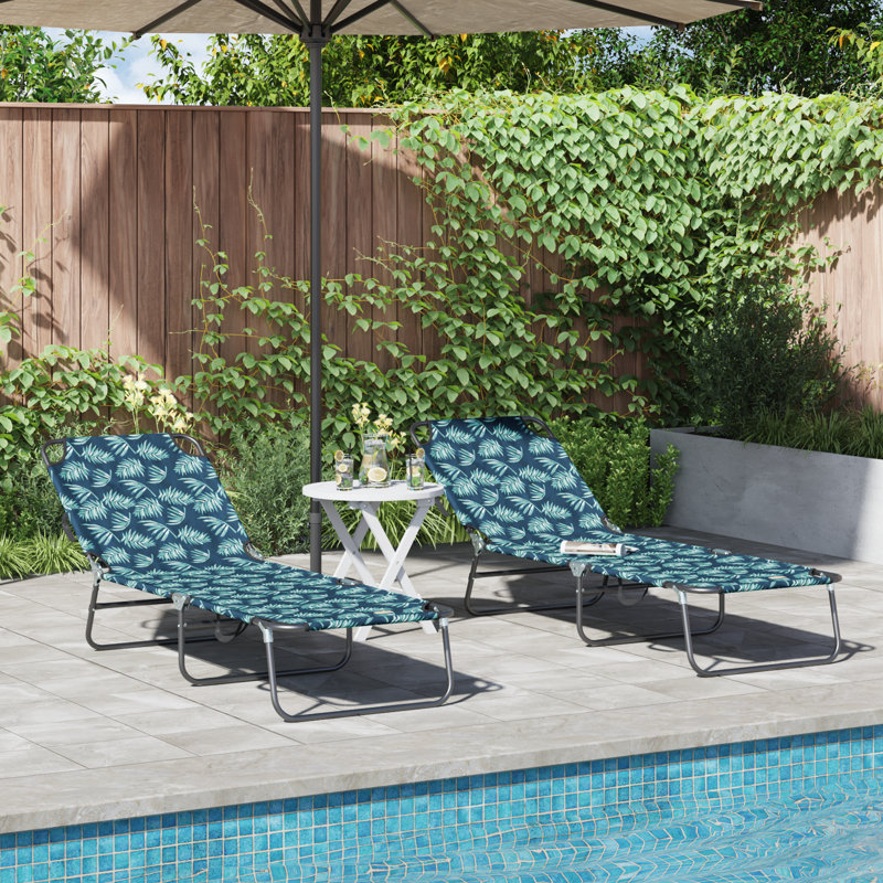 189cm Long Chaise Lounge Set