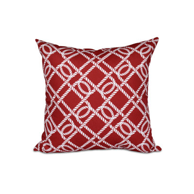 Housse de coussin carré et insert Nautical Nights