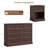 3 Piece Bedroom Set - 9 Drawer Dresser And 2 Nightstands With Drawer-110603823