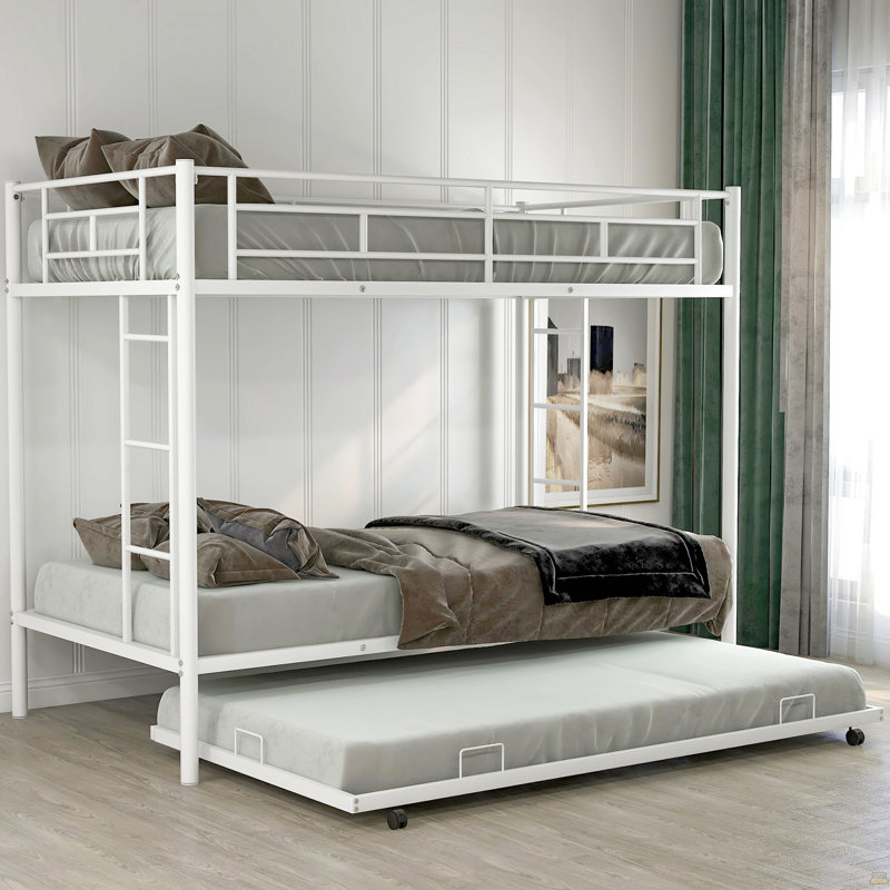 Lit superposé avec lit gigogne Watsons Over Watsons, Blanc