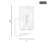 Colada 1-Light Dimmable Armed Sconce-1994035122