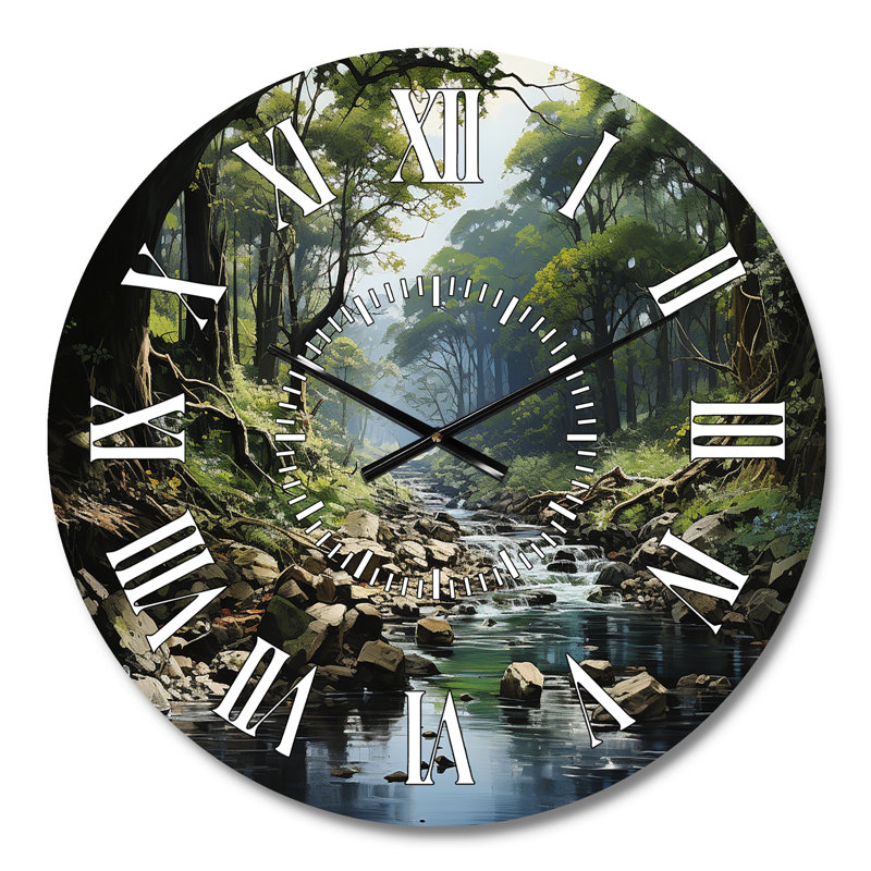 Horloge murale Gentle River, Médium