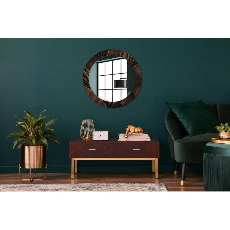 Huldar Glass Flat Wall Mirror