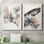 Ruckus III - Ensemble de 2 peintures sur toile encadrées-62241378-62241395
